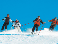 skiers